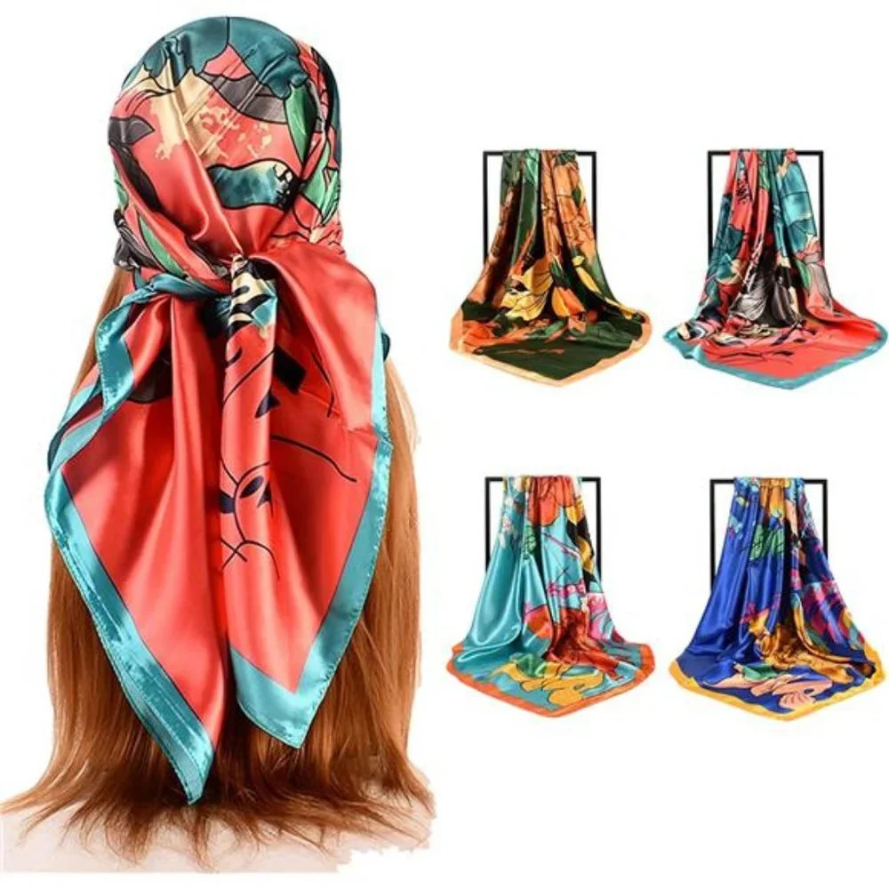 4Piece Boho Hair Bandanas for Women